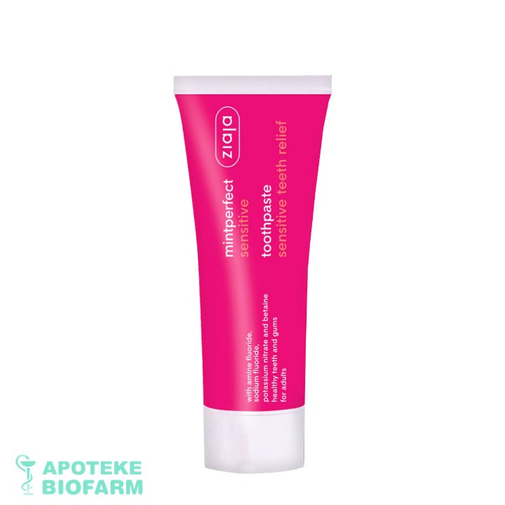 ZIAJA PASTA ZA ZUBE MINTPERFFECT SENSITIVE ZA SMANJENJE OSETLJIVOSTI 75ML 9938 Ziaja Pasta Za Zube Mintperffect Sensitive Za Smanjenje Osetljivosti 75Ml 9938
