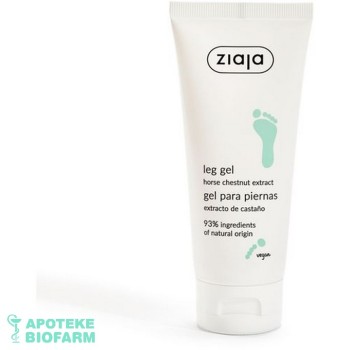 ZIAJA GEL ZA NOGE SA EKSTRAKTOM DIVLEG KESTENA 100ML 0456