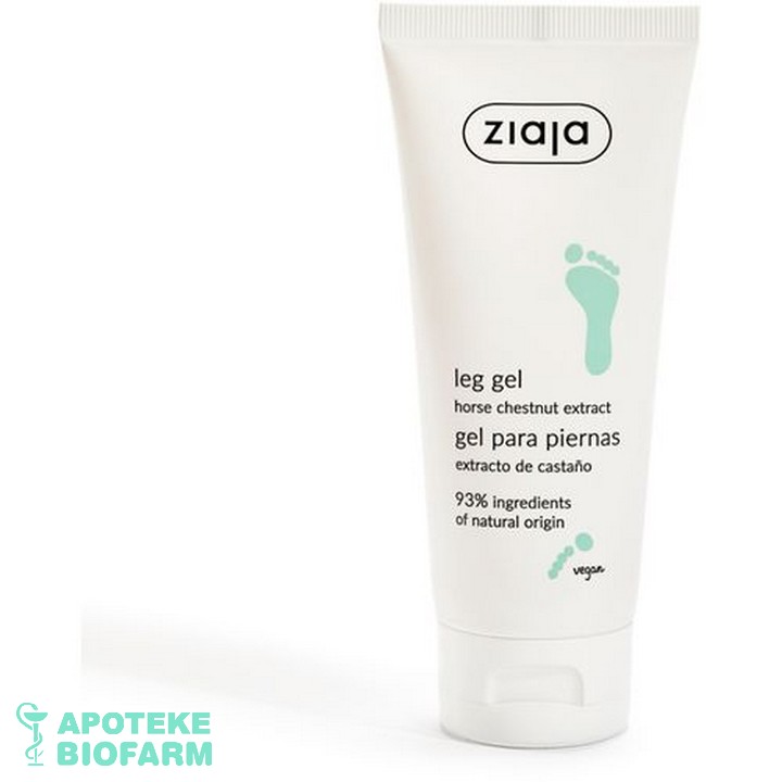 ZIAJA GEL ZA NOGE SA EKSTRAKTOM DIVLEG KESTENA 100ML 0456 Ziaja Gel Za Noge Sa Ekstraktom Divleg Kestena 100Ml 0456