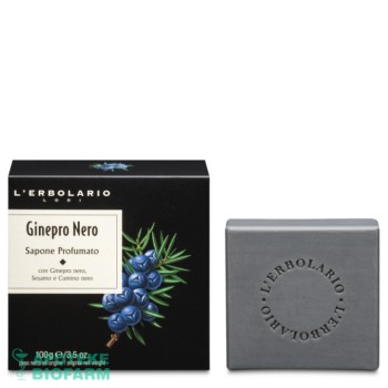 L ERBOLARIO LODI GINEPRO NERO SAPUN 100 gr
