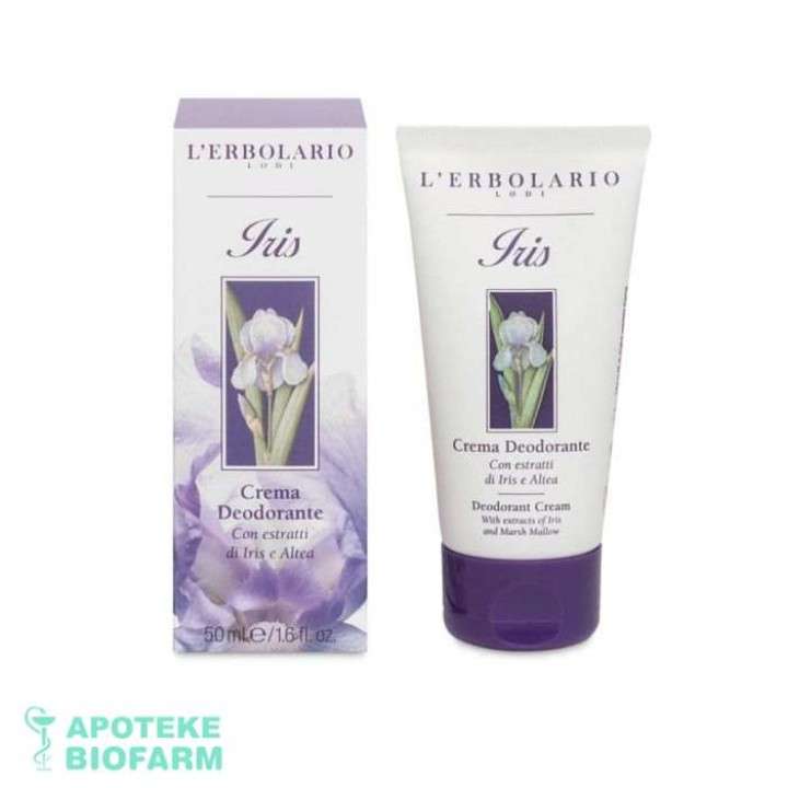 L Erbolario Lodi Iris Dezodorans Krema 50 Ml