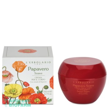 L ERBOLARIO LODI PAPAVERO SOAVE KREMA ZA TELO 200 ml