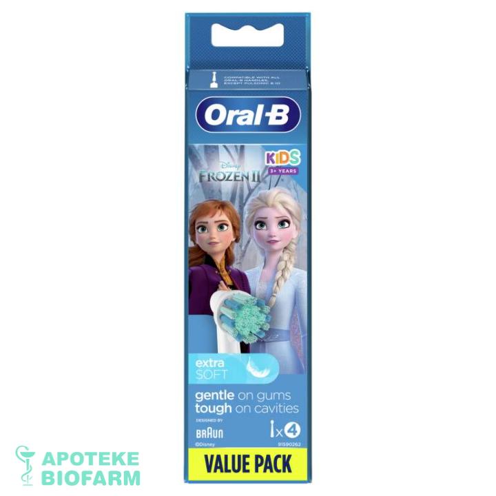 ORAL B REFILL KIDS FROZEN 4 PCS Oral B Refill Kids Frozen 4 Pcs