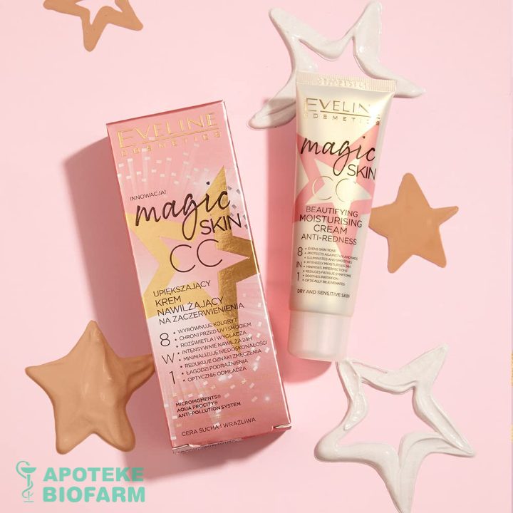 Eveline Magic Skin Cc Krema Anti-Redness 8U1 50Ml