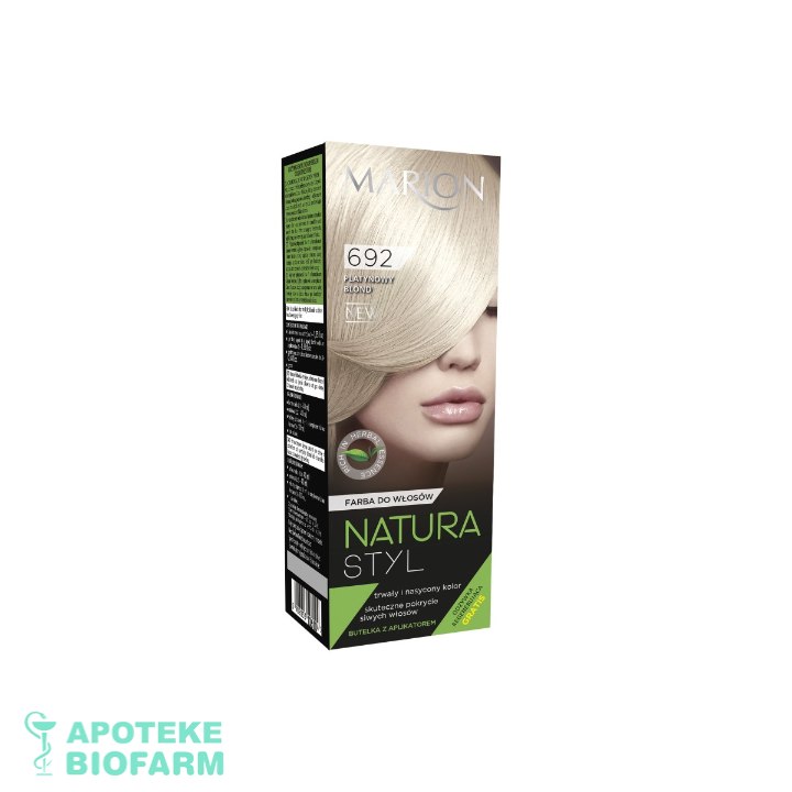 Marion Natura Styl Farba Za Kosu 692 Platinum Blonde Marion Natura Styl Farba Za Kosu 692 Platinum Blonde
