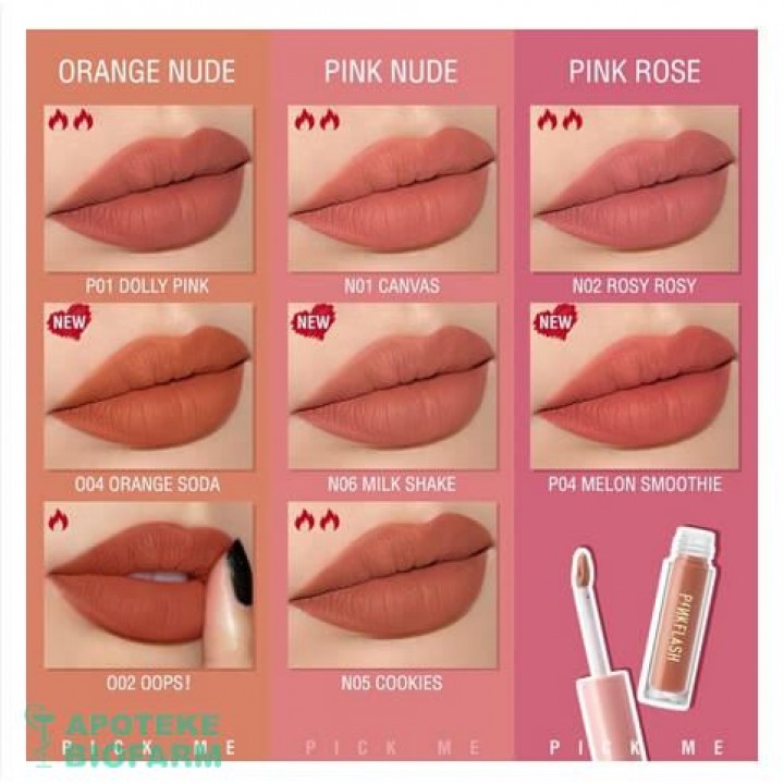 Pink Flash Tečni Ruž Mat P02 Pink Flash Tečni Ruž Mat P02