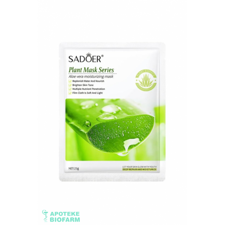 Sadoer Maska Za Lice Aloa 25G