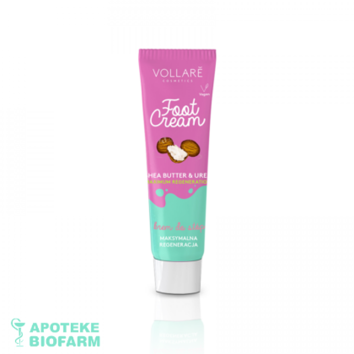 Ingrid Vollare Krema Za Stopala Urea+Ši Puter+Makadamija 100Ml