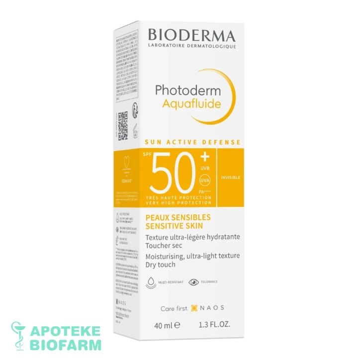 Bioderma Photoderm Aquafluid Dry Touch Spf50+ 40Ml
