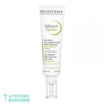 BIODERMA SEBIUM KERATO+ GEL-KREM 30ML