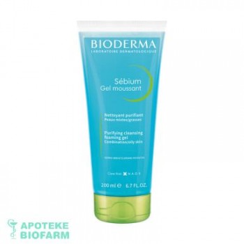BIODERMA SEBIUM GEL ZA PRANJE 200ML TUBA