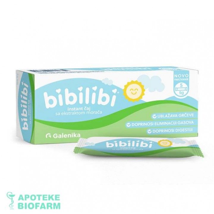 Bibilibi Instant Čaj 5X5G