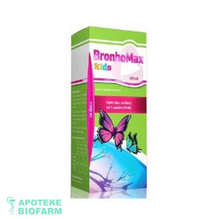 Bronhomax Kids Sirup 125Ml