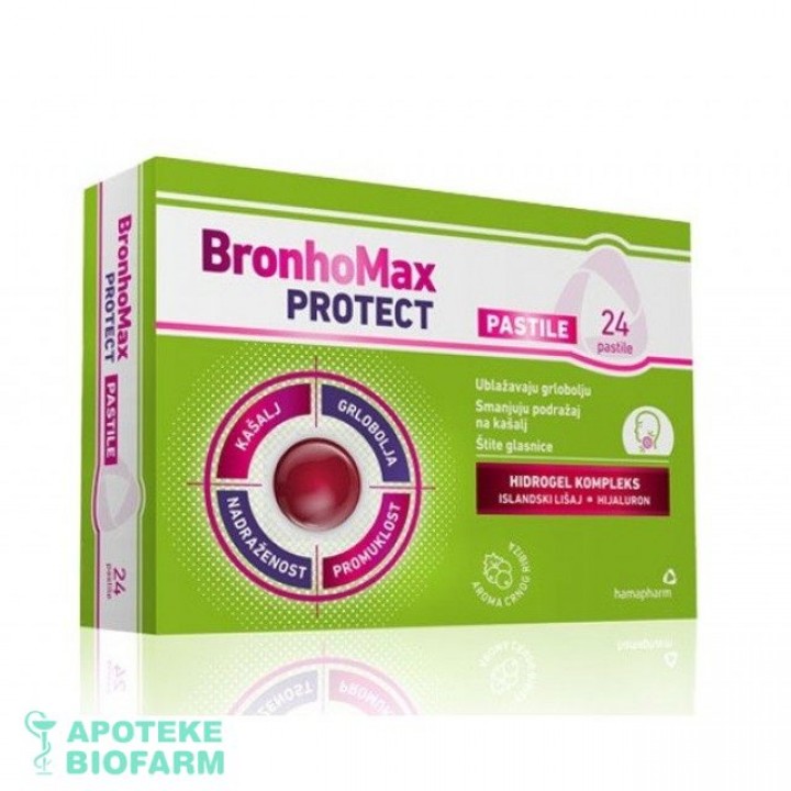 Bronhomax Protect Pastile A24