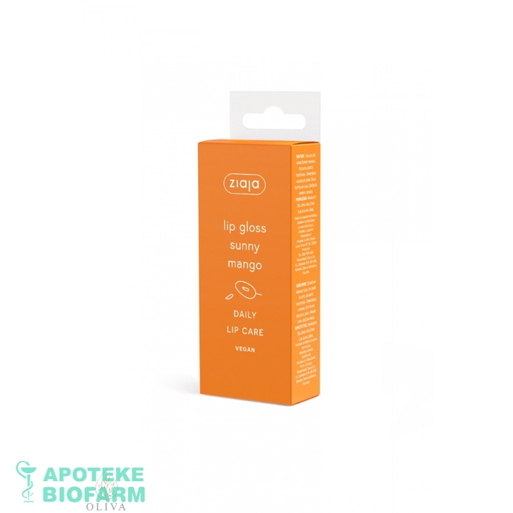 Ziaja Sjaj Za Usne Mango 12Ml Ziaja Sjaj Za Usne Mango 12Ml