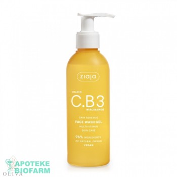 ZIAJA GEL ZA ČIŠĆENJE LICA SA VITAMINOM C, B3 190ML