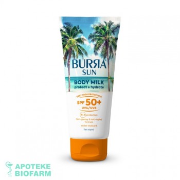 BURRA SUN BODY MILK SPF50 200ML
