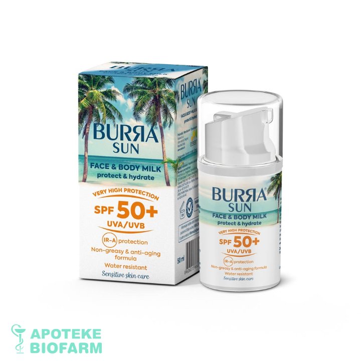 Burra Sun Face&Body Spf50 50Ml