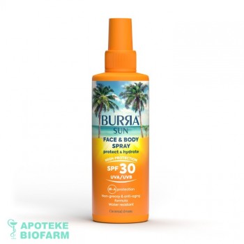 BURRA SUN FACE&BODY SPF30 200ML
