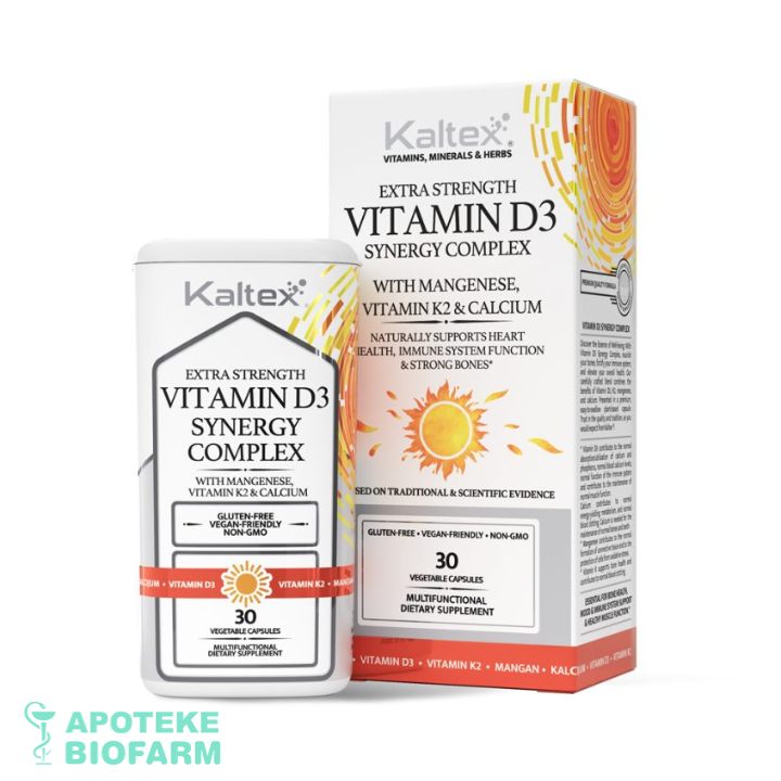 Kaltex- Vitamin D3 Synergy Complex Cps. A30