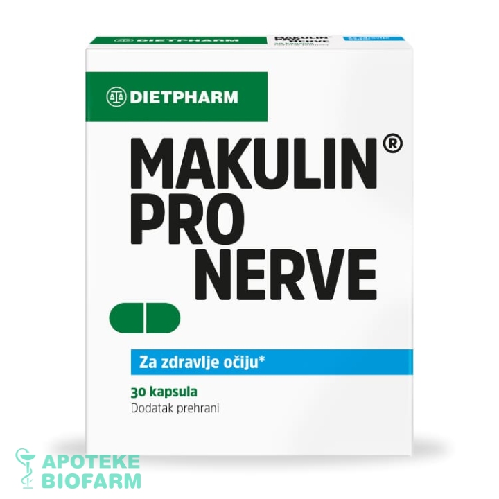 Dietpharm Makulin Pronerve Cps. A30