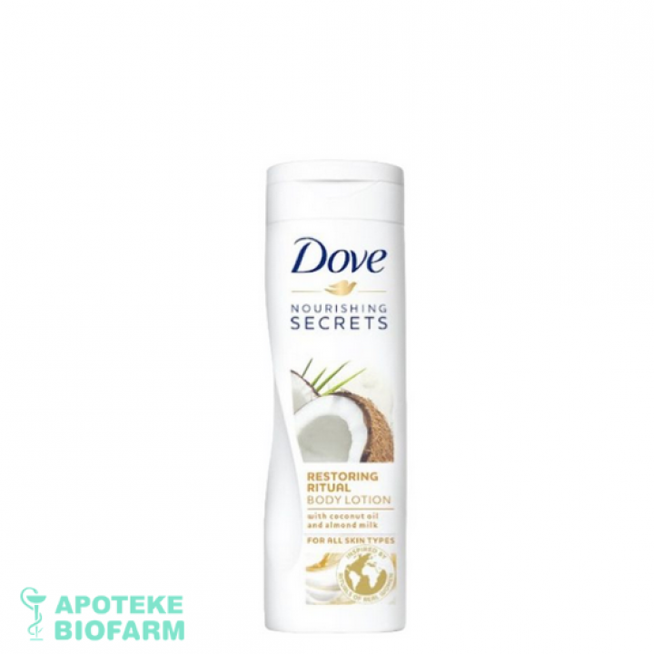 Dove Body Losion Coconut Oil&Almond 250Ml