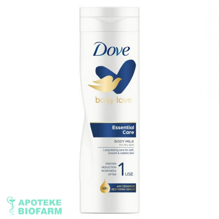 Dove Body Losion Essential Milk 250Ml