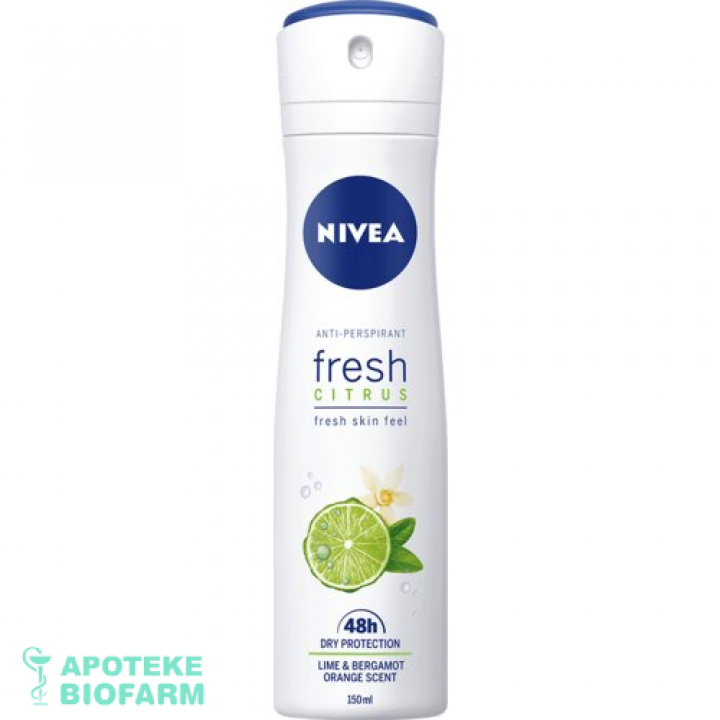 Nivea Deo W-Fresh Citrus 150Ml