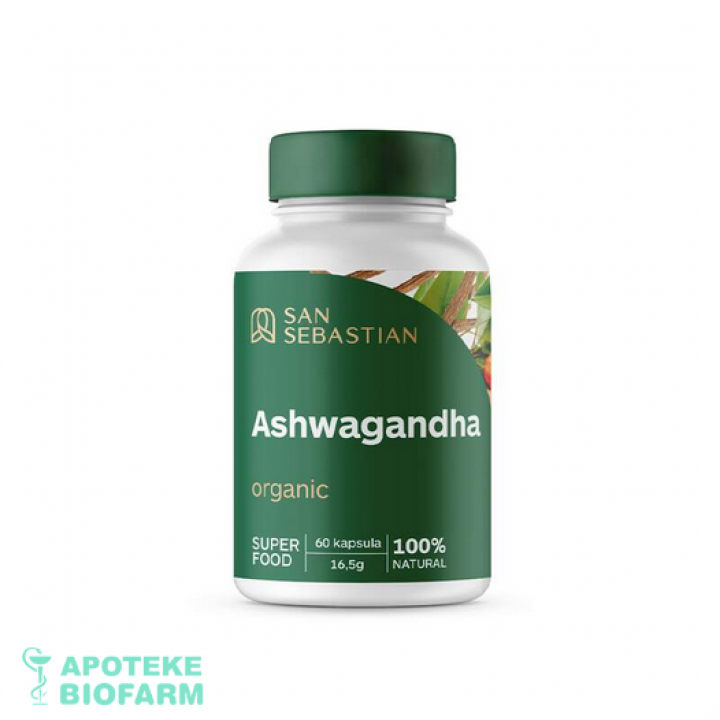 San Sebastian Ashwagandha Kapsule A60 San Sebastian Ashwagandha Kapsule A60
