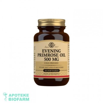 SOLGAR EVENING PRIMROSE OIL KAPSULE 30X500MG