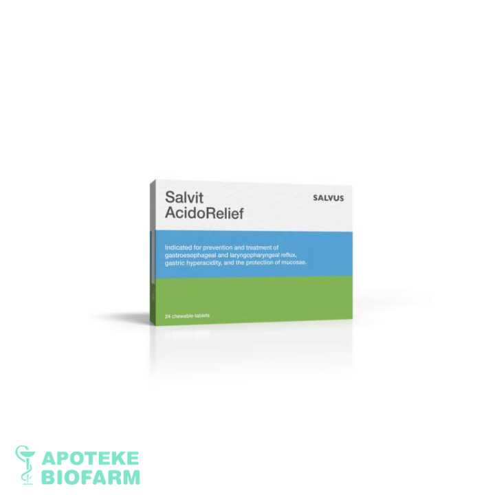 Salvit Acidorelief Tbl Za Žvakanje A24
