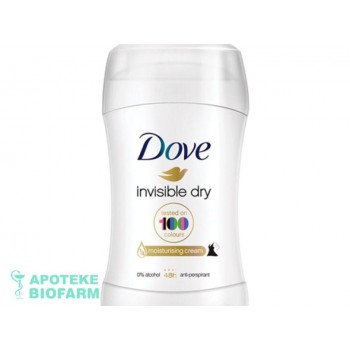 DOVE DEO STICK WOMEN-INVISIBLE DRY 40 ML