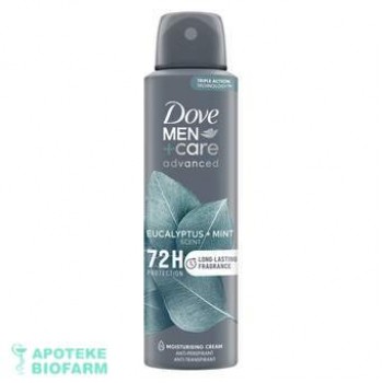 DOVE DEO SPREY M- EUKALYPTUS MINT 150ML