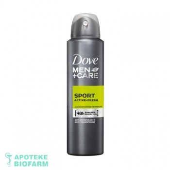 DOVE DEO SPREY M-SPORT FRESH 150ML
