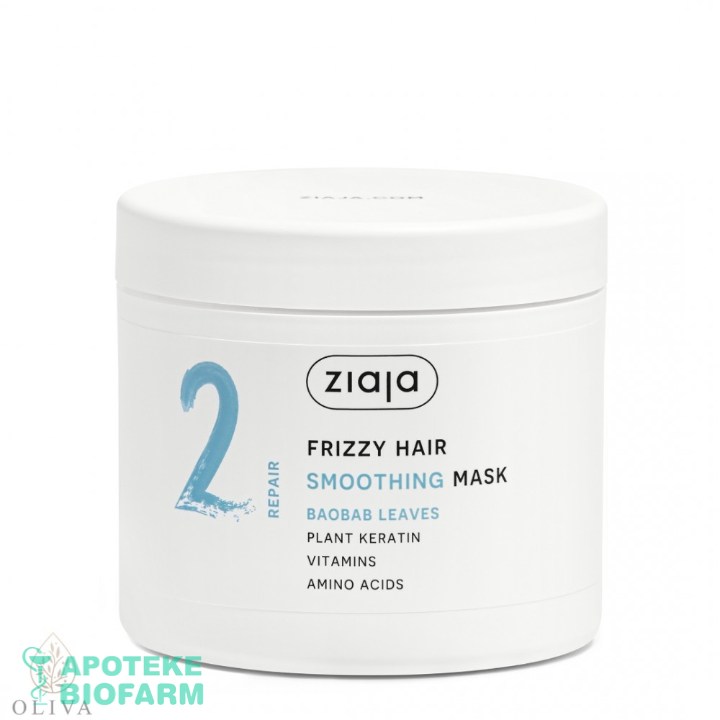 Ziaja Maska Za Kosu Baobab Leaves Smoothing Mask 350Ml Ziaja Maska Za Kosu Baobab Leaves Smoothing Mask 350Ml