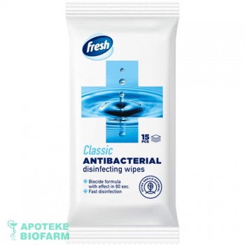 PIRAMIDA FRESH VLAŽNE MARAMICE ANTIBAKTERIAL A15