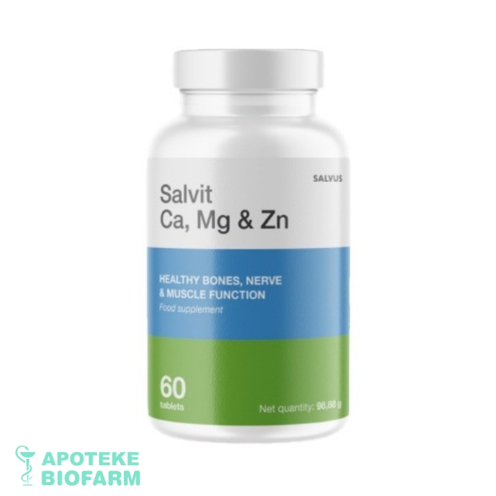 Salvit Ca+Mg+Zn Tablete A60