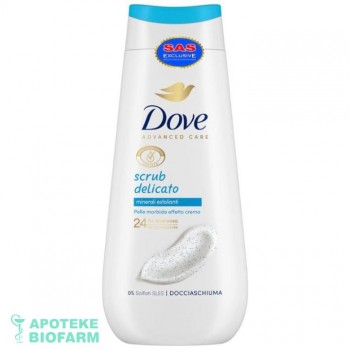 DOVE DUSH GEL WOMEN-GENTLE SCRUB 225ML