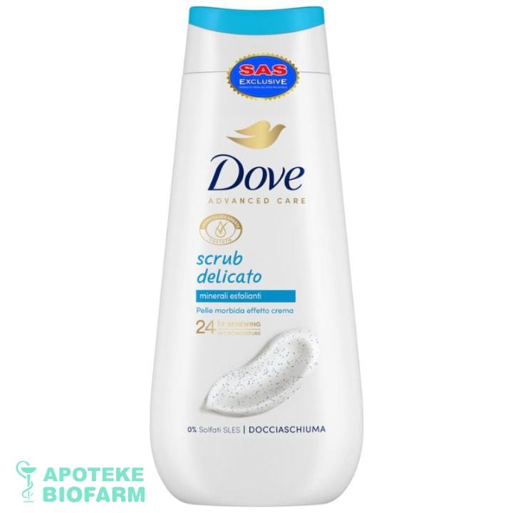 Dove Dush Gel Women-Gentle Scrub 225Ml