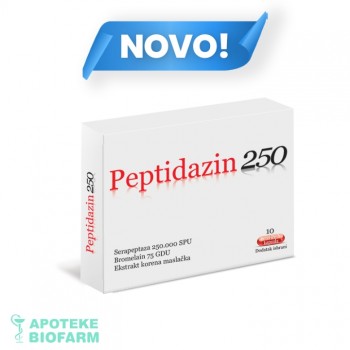 PEPTIDAZIN 250 KAPSULE A10