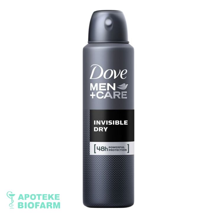 Dove Deo Sprej Men - Invisible Dry 150Ml