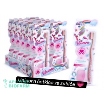 VUKSAR-ČETKICA ZA ZUBE BABY UNICORN VUKSAR-ČETKICA ZA ZUBE BABY UNICORN