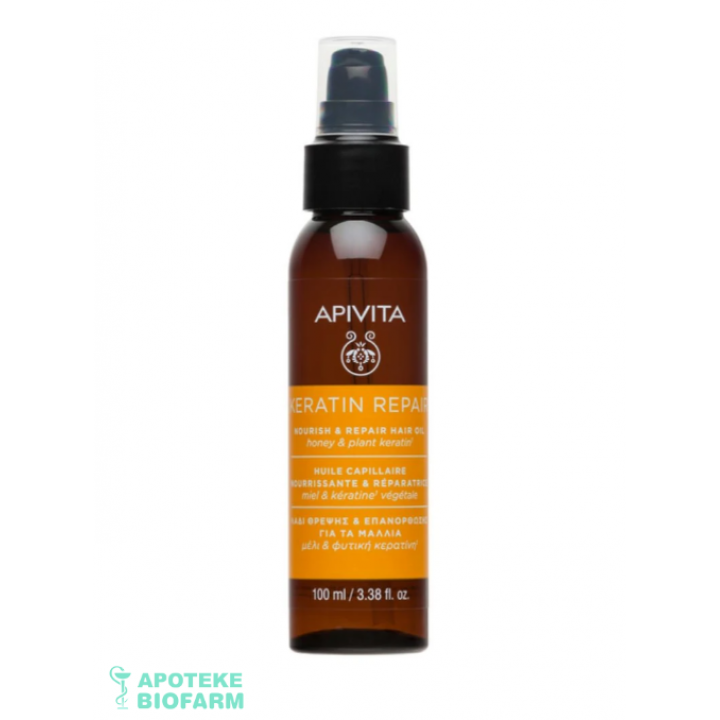 APIVITA KERATIN REPAIR ULJE ZA KOSU 100ML
