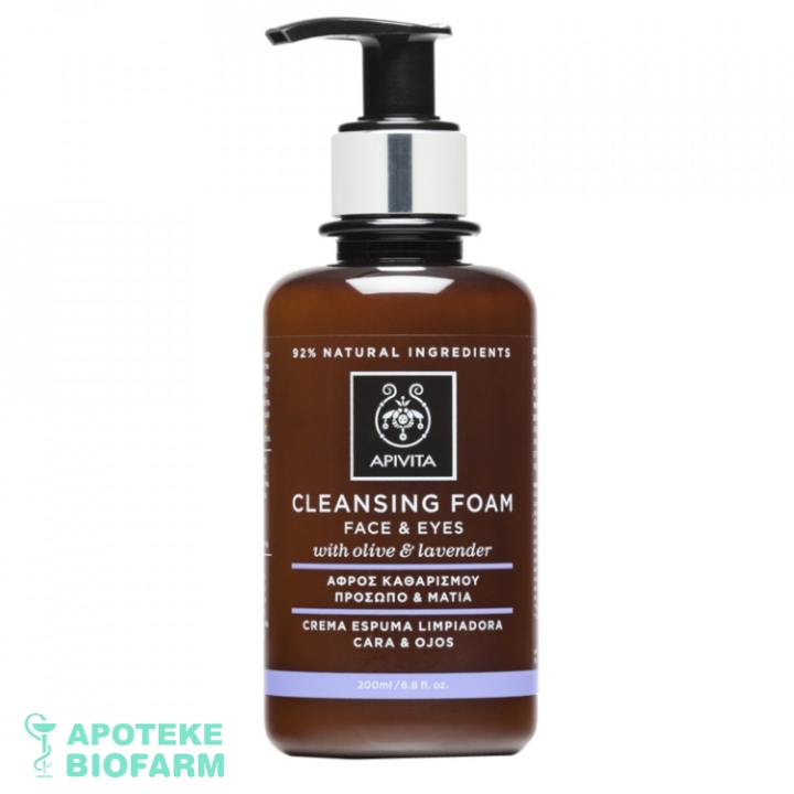 APIVITA PENA ZA ČIŠĆENJE LICA 200ML