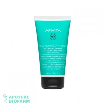 APIVITA REGENERATOR ZA MASNU KOSU I SUVE KRAJEVE OILY ROOTS 150ML