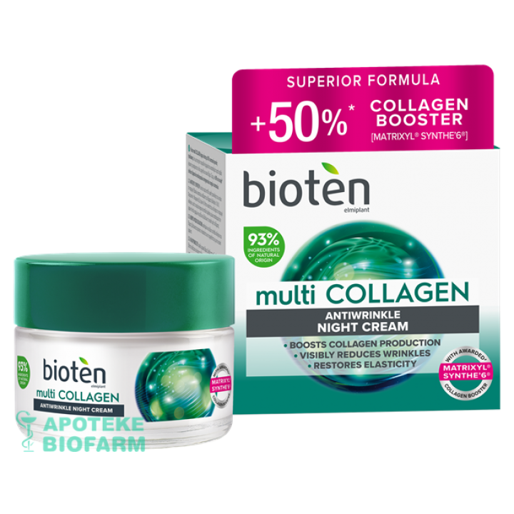 Bioten Multi Colagen Noćna Krema 50 Ml. R25
