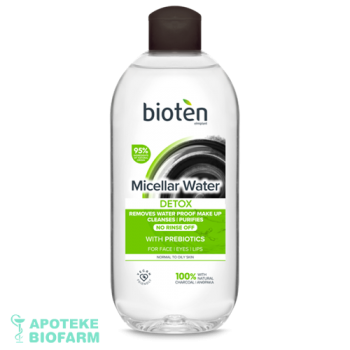 BIOTEN MICELARNA VODA DETOX 400 ML. R21 BIOTEN MICELARNA VODA DETOX 400 ML. R21