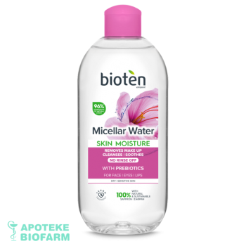 BIOTEN MICELARNA VODA SUVA KOŽA 400 ML. BIOTEN MICELARNA VODA SUVA KOŽA 400 ML.