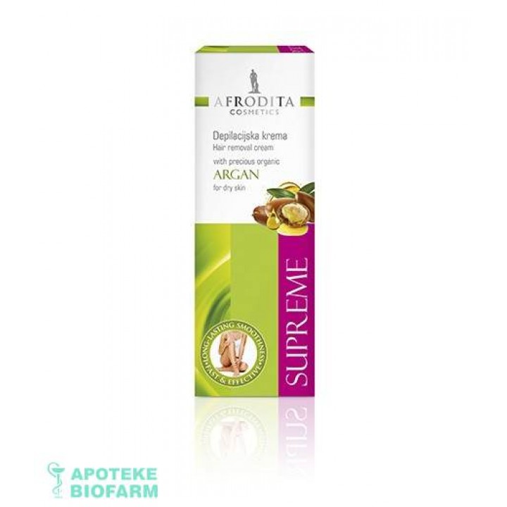 Afrodita Depil Krema Supreme Argan 100Ml