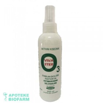 AKTIVNI KISEONIK VIVA STER MENTA 200ML AKTIVNI KISEONIK VIVA STER MENTA 200ML
